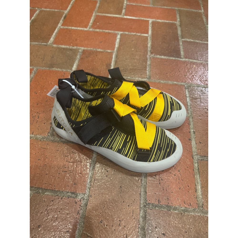 Butora Komet Climbing Shoes Size 9 US Men 42 EUR Black Yellow Synthetic‎